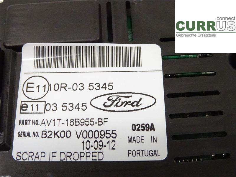 FORD B-MAX Monitor 2017880 SFJA