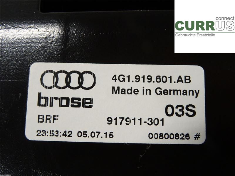 AUDI A6 ALLROAD 4G  12-18 Monitor 4G5919607D CRTE