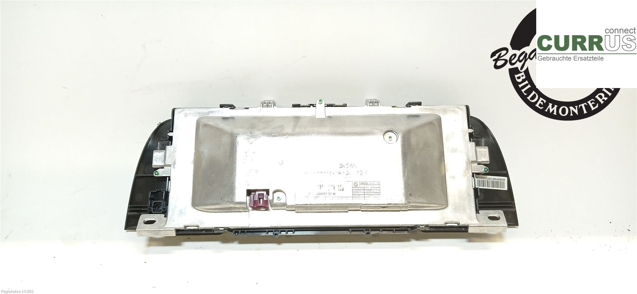 BMW F10/F11/F18  09-17 Monitor 65509284974 N47-D20C