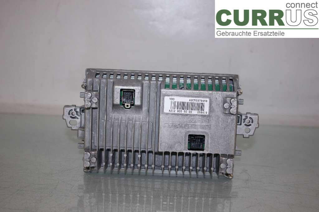 MB E-KLASS (W212) 09-16 Monitor A2129005000 350CDI 170 KW