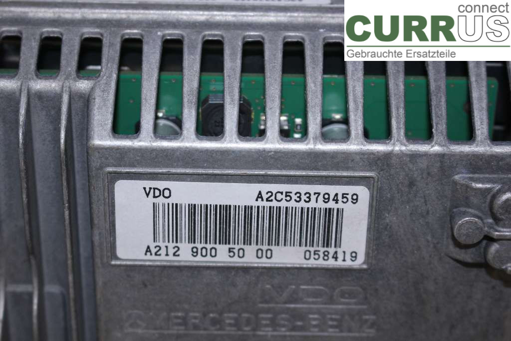 MB E-KLASS (W212) 09-16 Monitor A2129005000 350CDI 170 KW