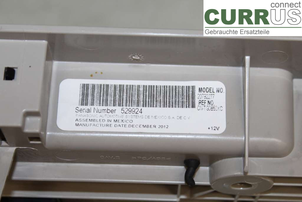 CHEVROLET AVALANCHE Monitor  5.3I V8 325HK