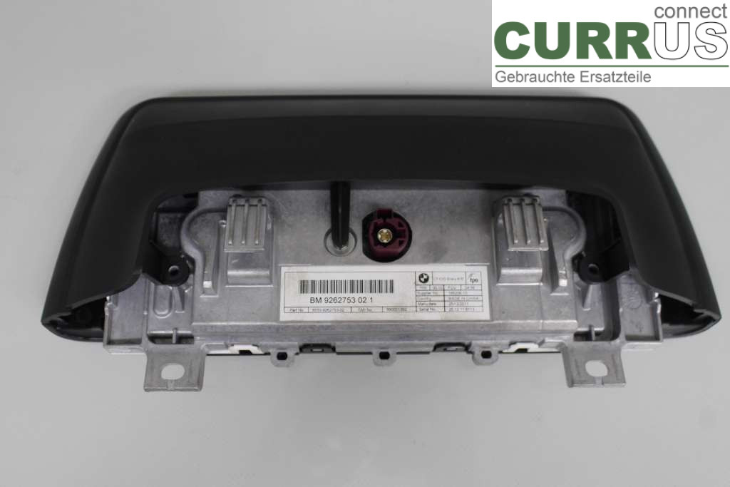 BMW 3 F30/F31/F80    12-19 Monitor 65509262753 2.0D 184HK