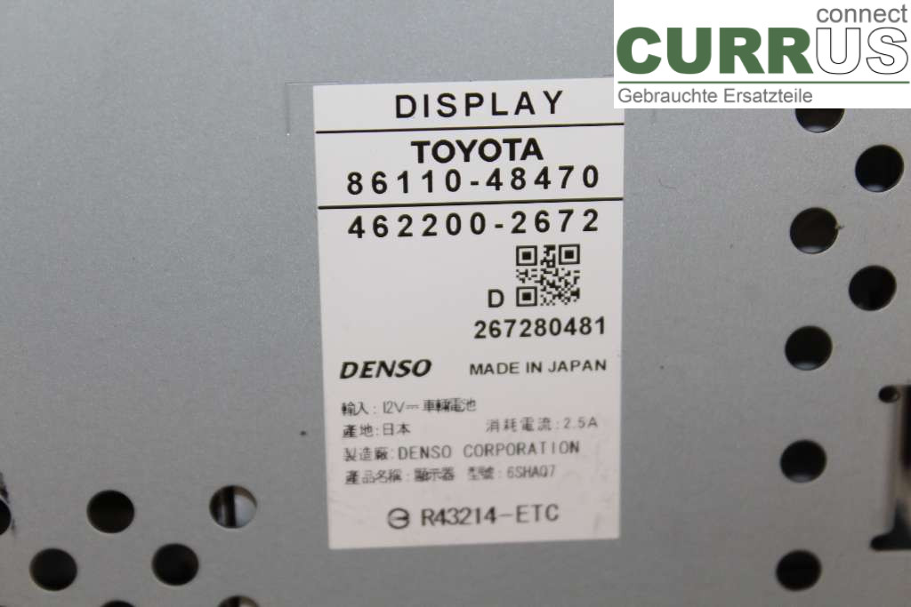 LEXUS RX AL10  09-15 Monitor 83290-48010 V6 3,5L 249HK