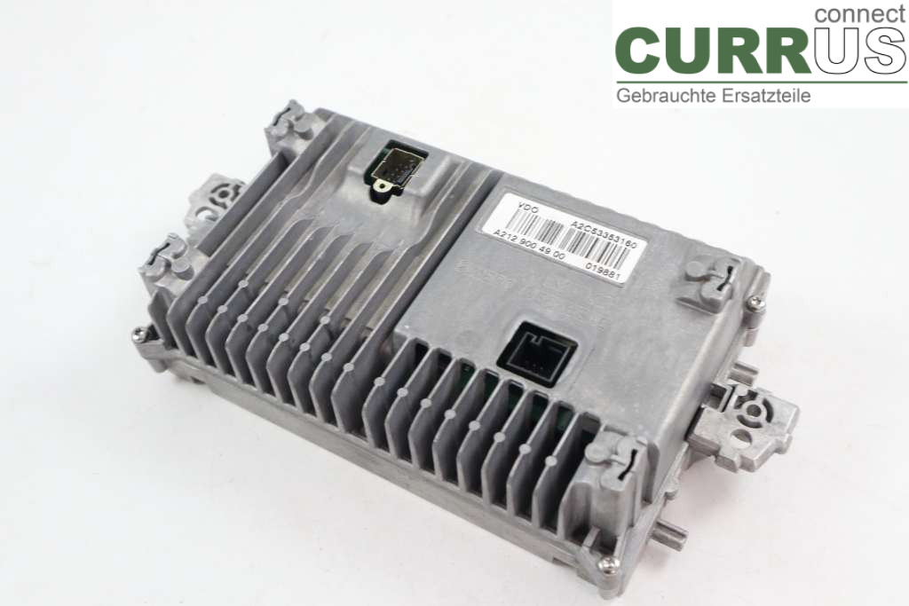 MB E-KLASS (W212) 09-16 Moniteur A2129009122 e350cgi