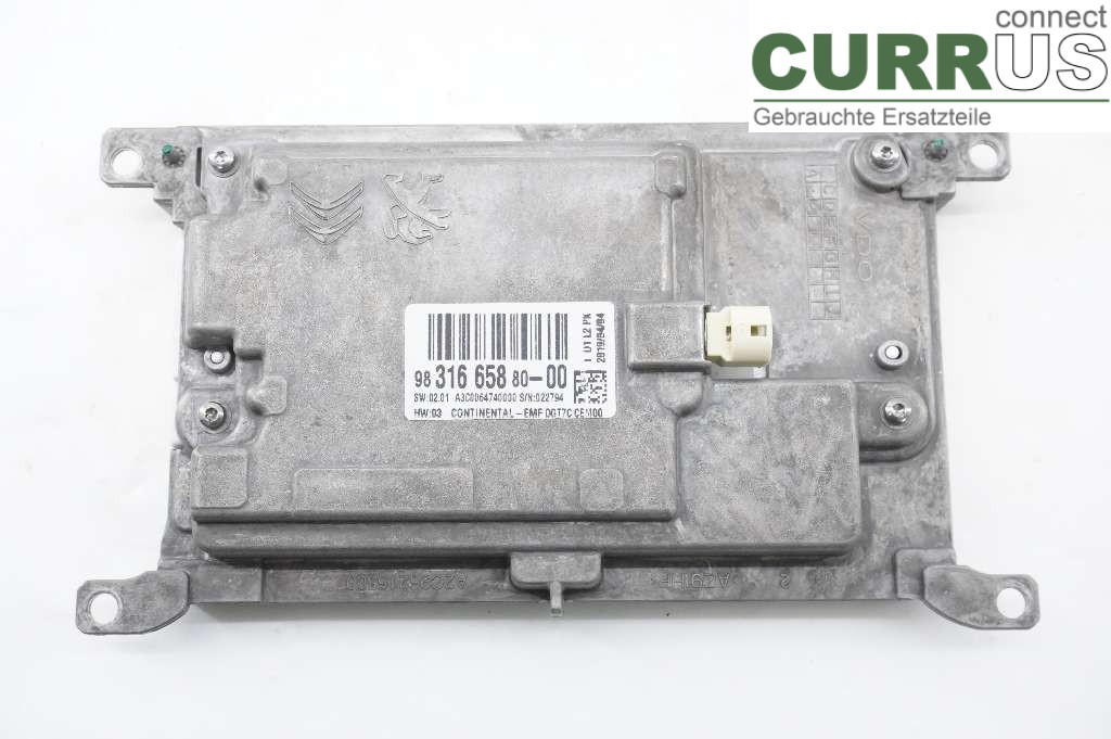 TOYOTA PROACE II  16- Monitor 9831665880 5WZ-HV