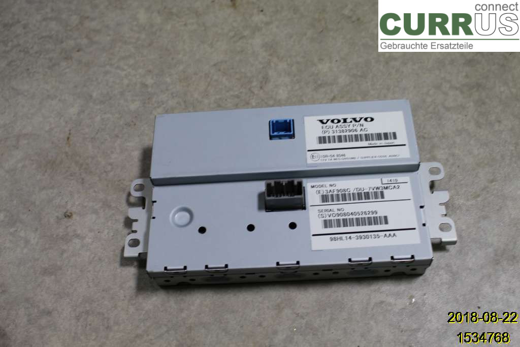 VOLVO V40  CROSS COUNTRY 13-19 Monitor 36011464 D4162T