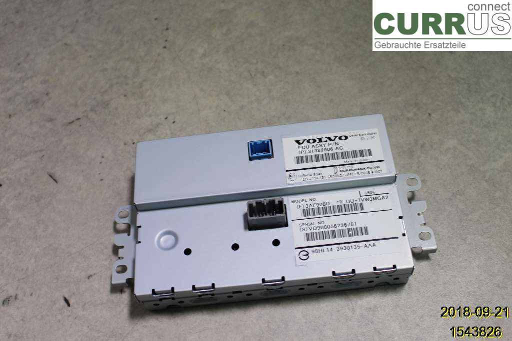 VOLVO V70    14-16 Monitor 36011464 D4204T9