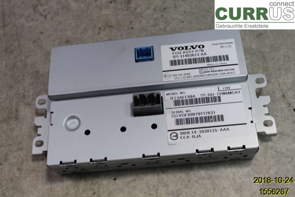 VOLVO V40  12-19 Monitor 36011464 B4154T4