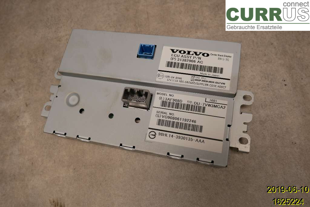 VOLVO XC70 14-16 Monitor 36011464 D5244T12