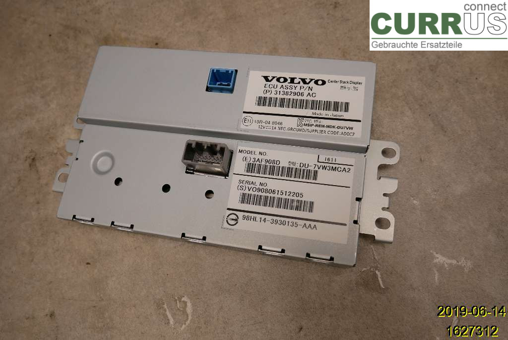 VOLVO V40  12-19 Monitor 36011464 D4204T14
