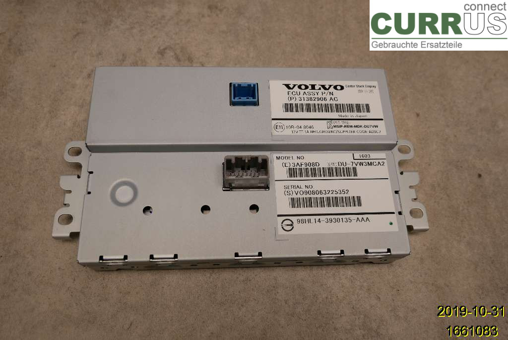 VOLVO V40  12-19 Monitor 36011464 D4204T9