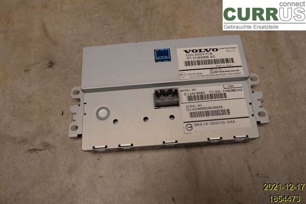 VOLVO XC70 14-16 Monitor 36011464 D5244T12