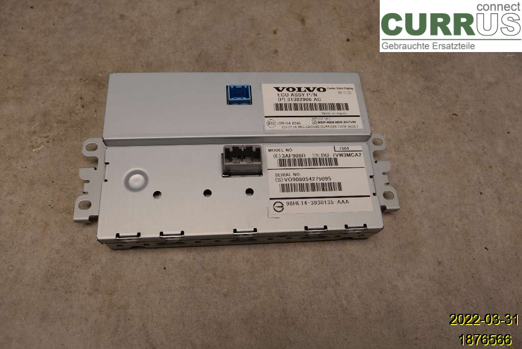 VOLVO V70 14-16 Monitor 36011464 D5244T12