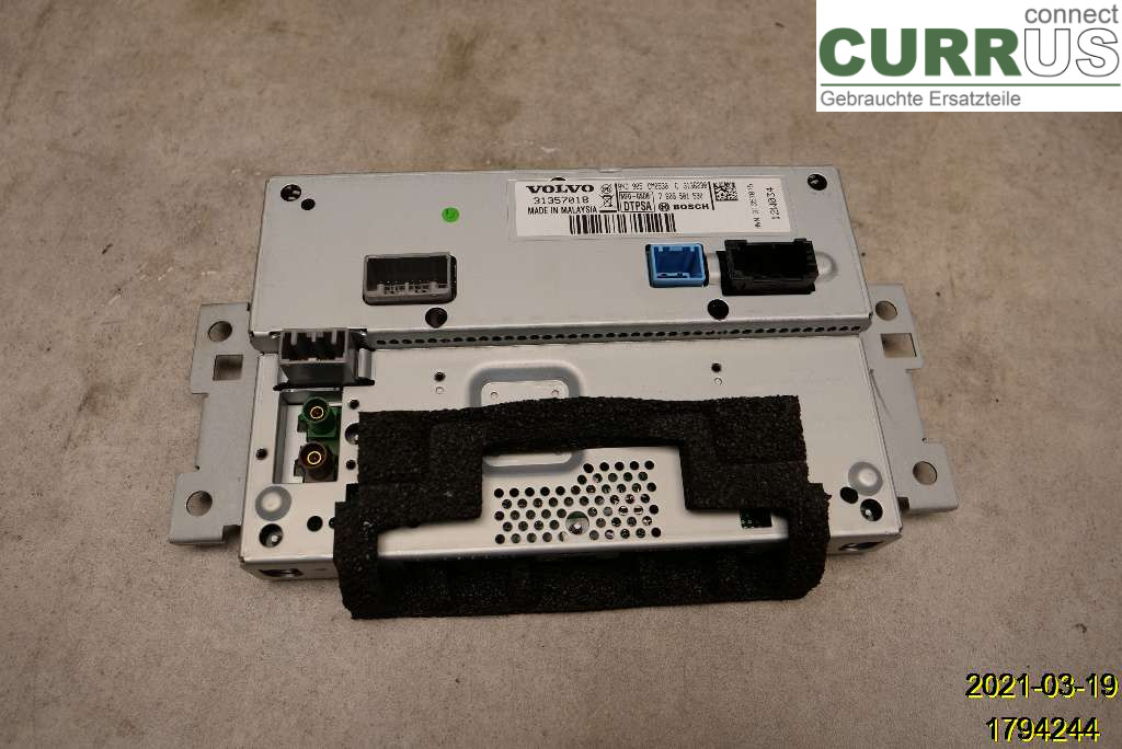 VOLVO S60 11-13 Monitor 31357075 D5204T3