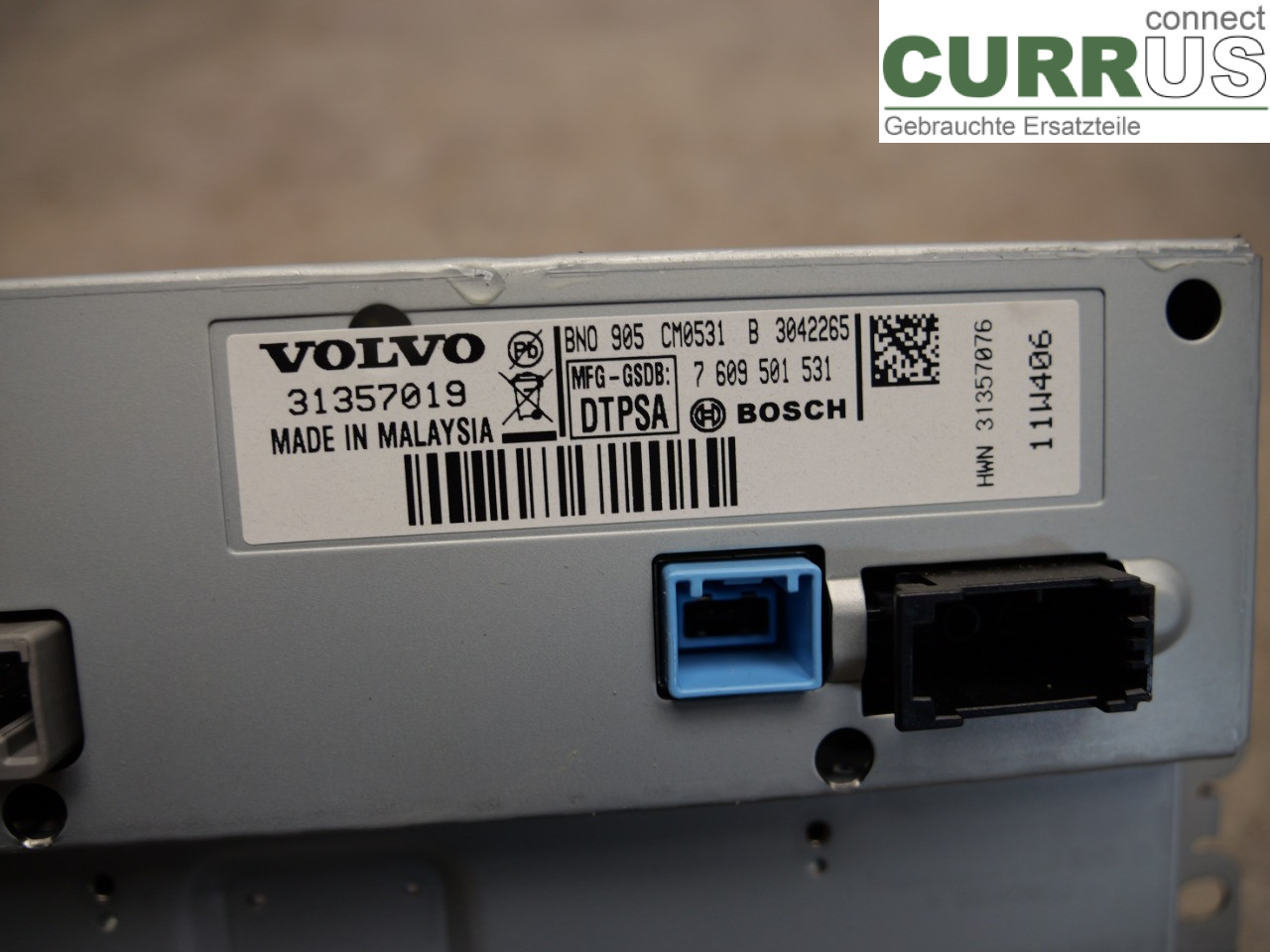 VOLVO V70 08-13 Monitor 31357076 D5204T3