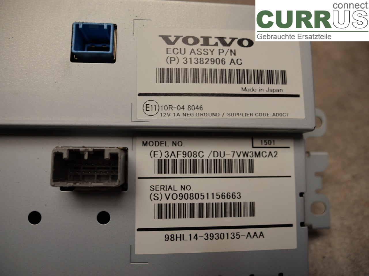 VOLVO XC70 14-16 Monitor 36011464 D5244T12