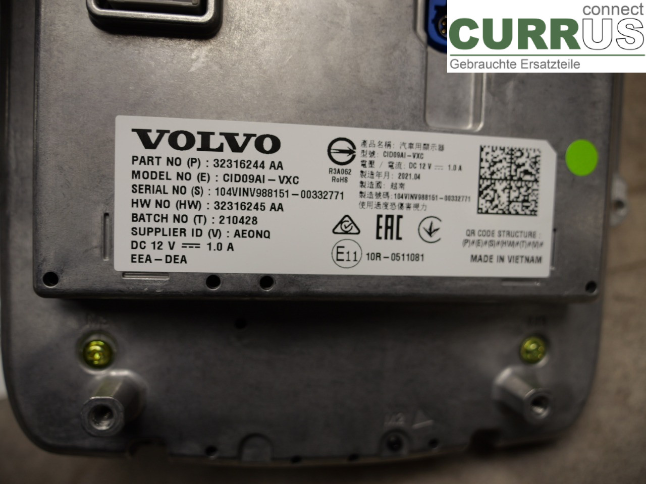 VOLVO XC60  18- Monitor 36013018 D4204T8