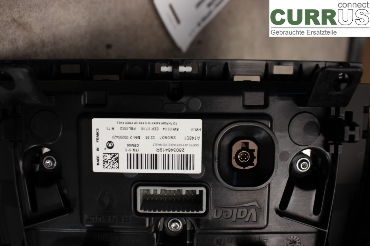 RENAULT CAPTUR 20-24 Monitor 280346419R H4D-470