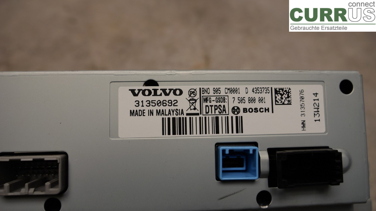 VOLVO V70 14-16 Monitor 31357076 B4164T2