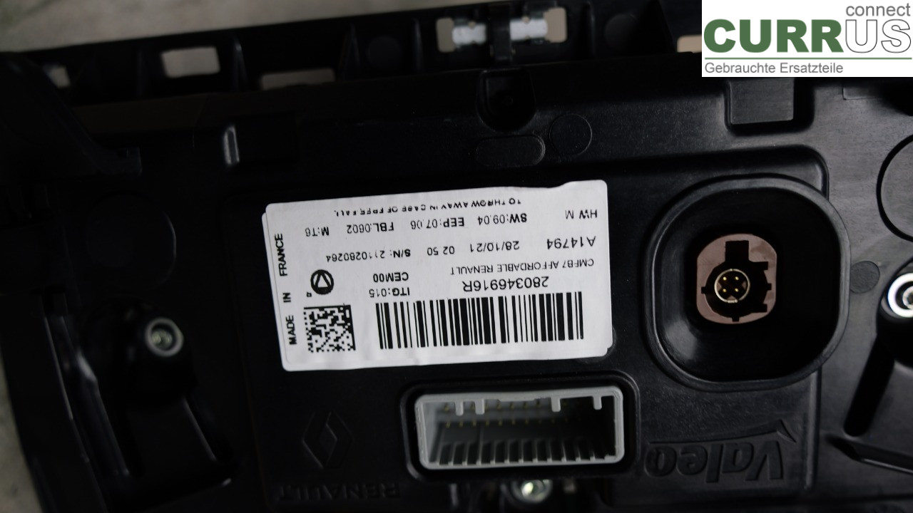 RENAULT CLIO/E-TECH V    20- Overvågning 280346916R 