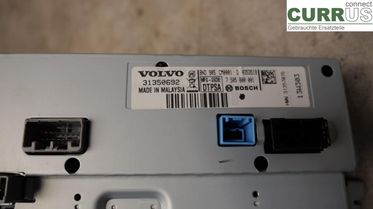 VOLVO V40 CROSS COUNTRY 13-19 Monitor 31357076 D5204T6