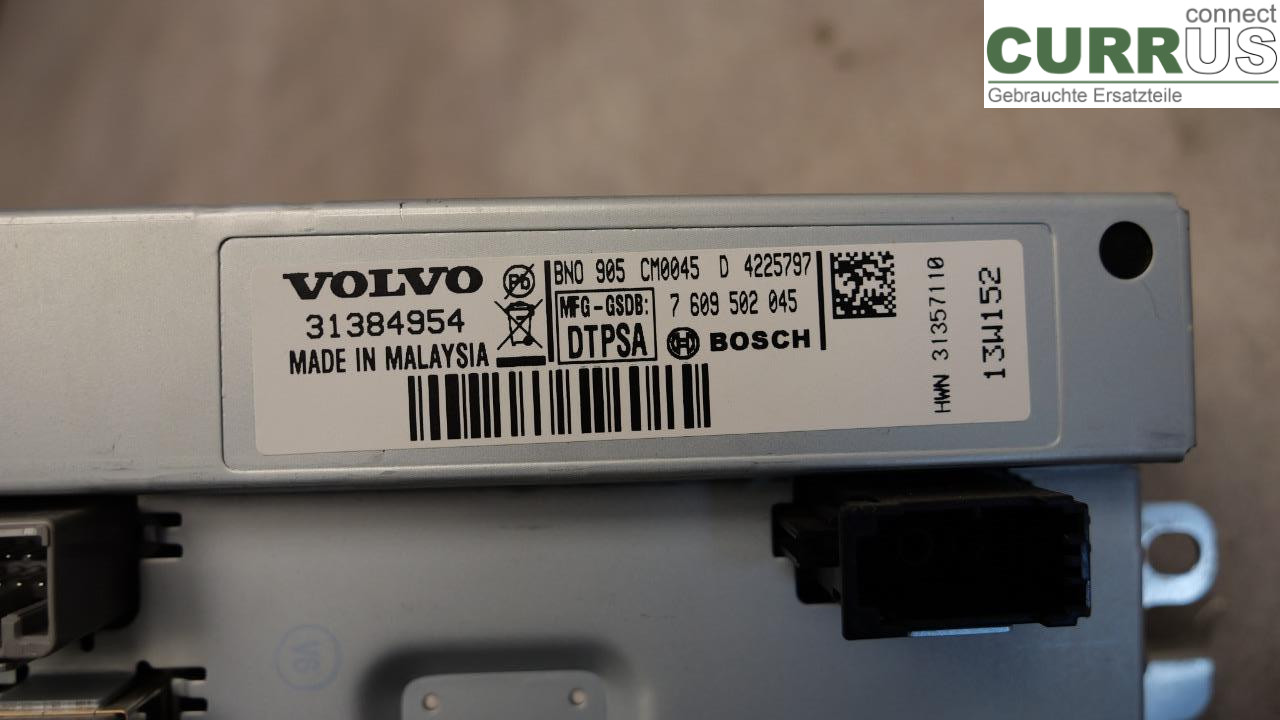 VOLVO V40  12-19 Monitor 36001985 D4162T