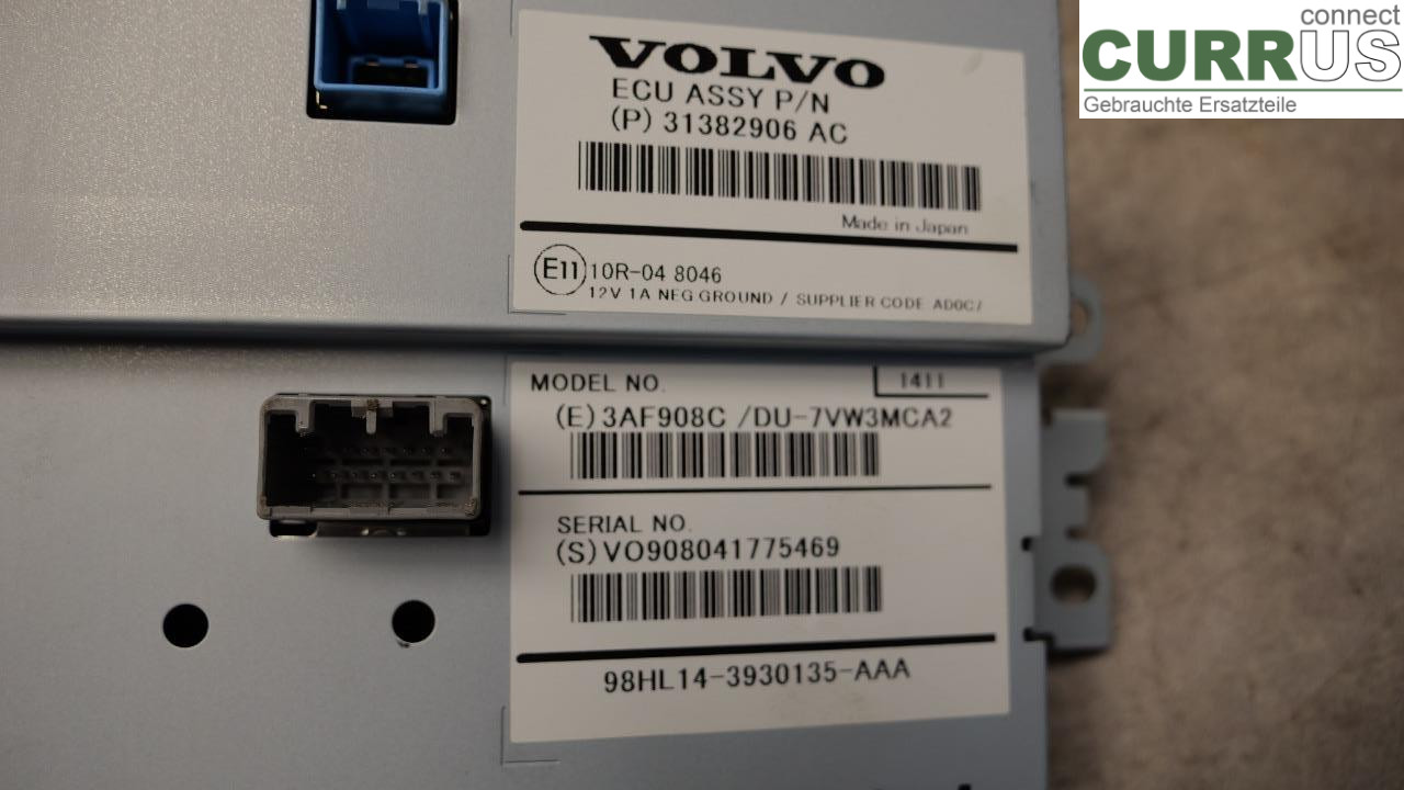 VOLVO V70 14-16 Monitor 36011464 B5204T9