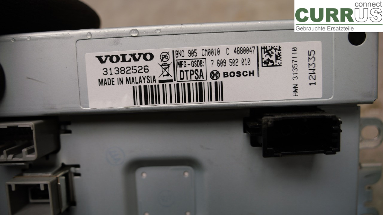 VOLVO V40  12-19 Monitor 36001985 D4162T