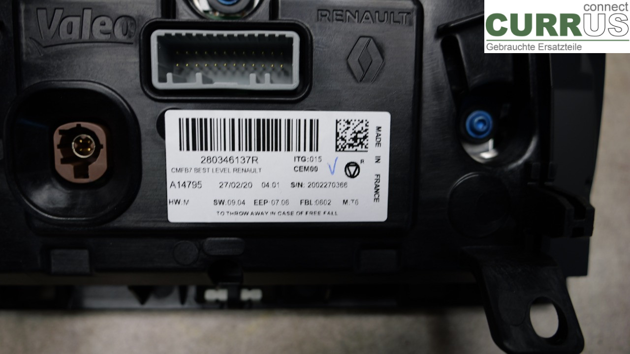 RENAULT CLIO/E-TECH V    20- Overvågning 280346137R H4D-450