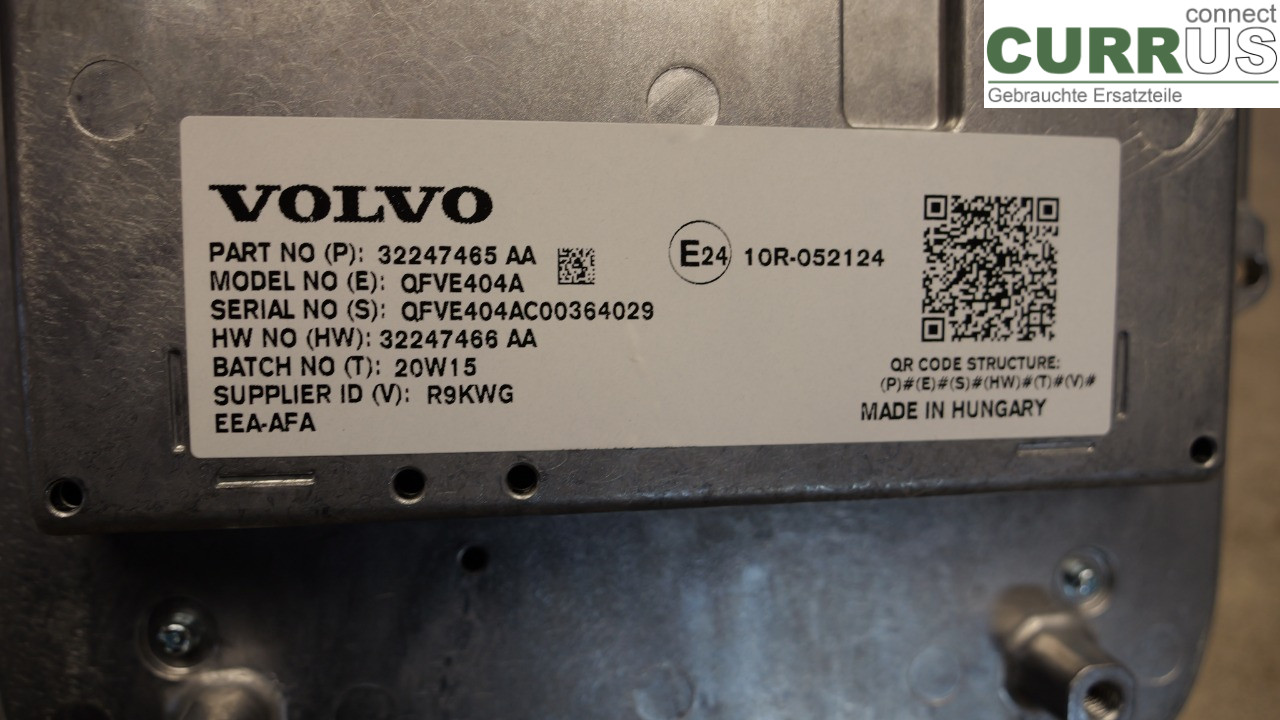 VOLVO XC60  18- Monitor 36010560 D420T8