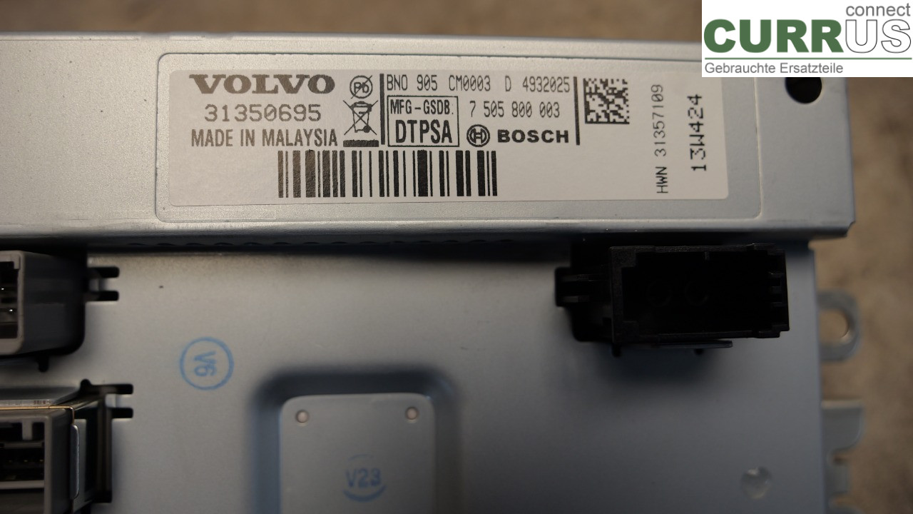 VOLVO V40  12-19 Monitor 36001984 D4162T