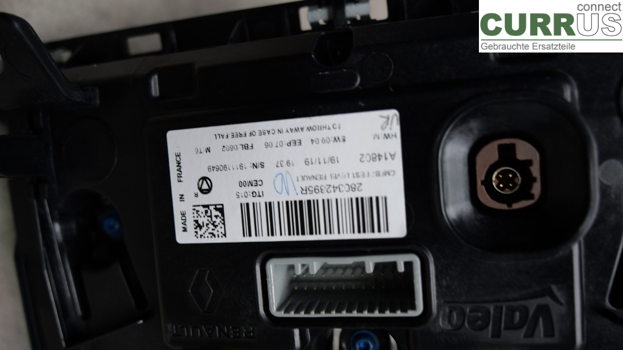 RENAULT CAPTUR 20-24 Monitor 280342895R H4D-450
