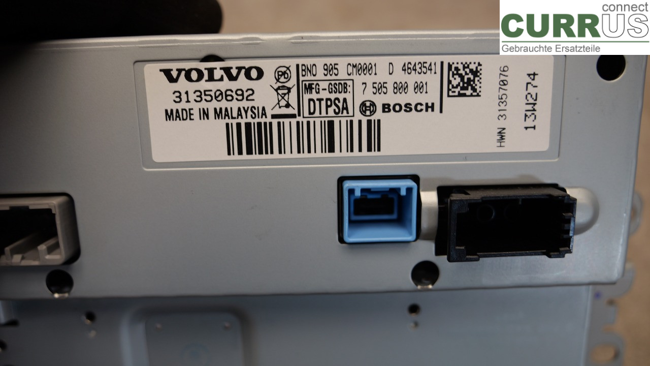 VOLVO V40  12-19 Monitor 31357076 B4164T3