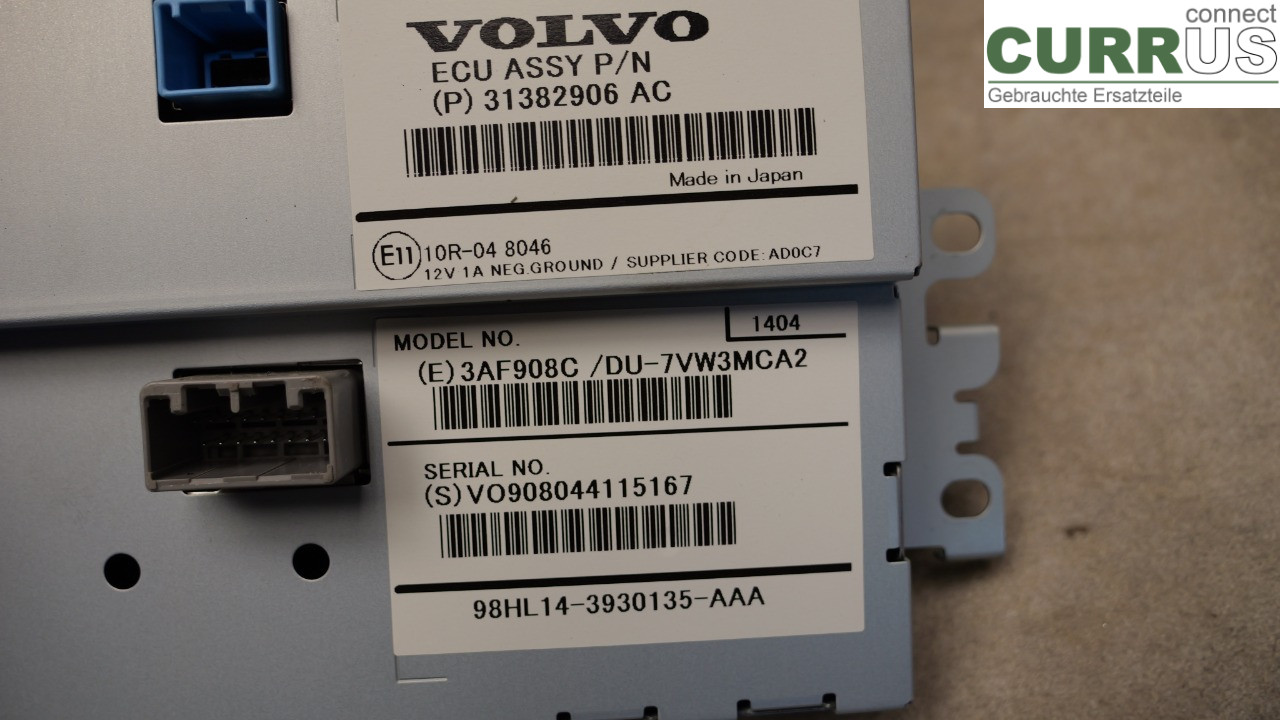 VOLVO V40  12-19 Monitor 36011464 D4162T