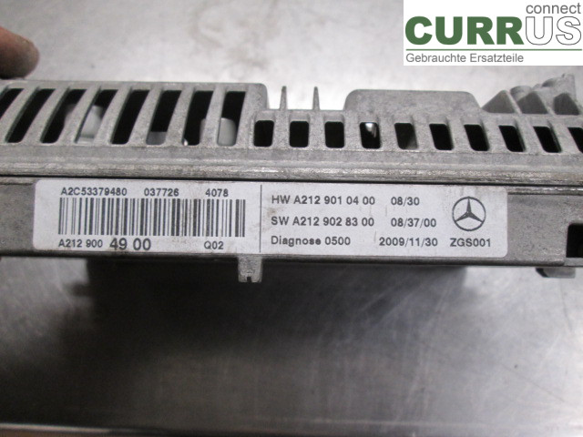 MB E-KLASS (W212) 09-16 Monitor A2129009122 M271.860 2.5