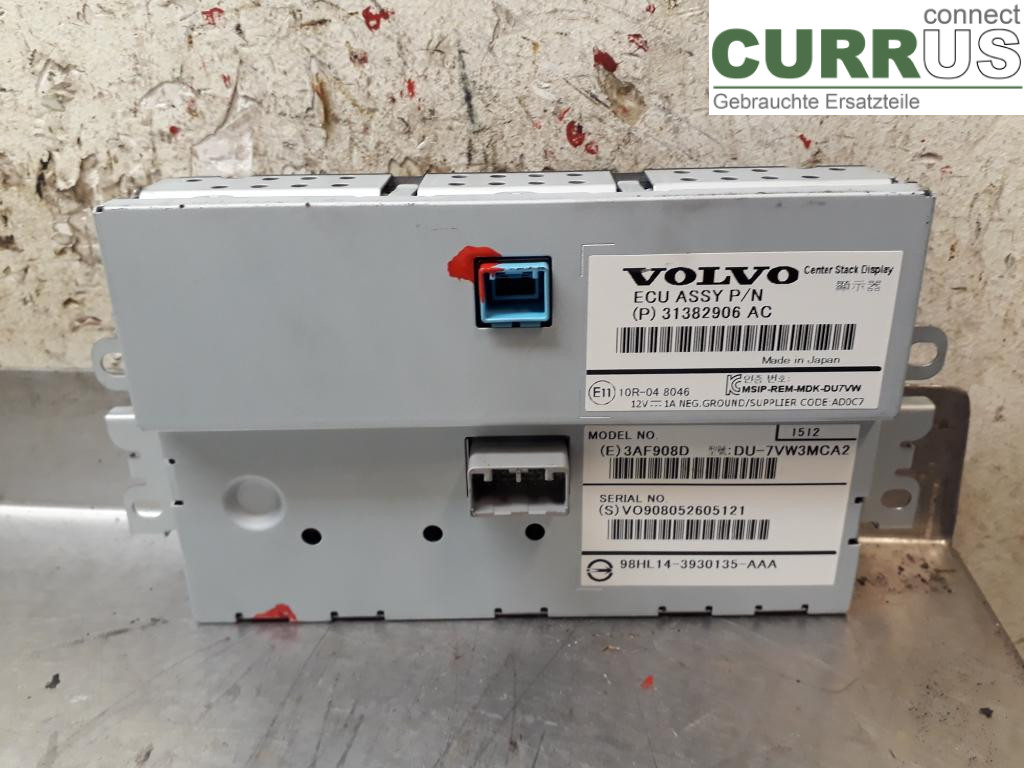 VOLVO V40  12-19 Monitor 36011464 D4204T9