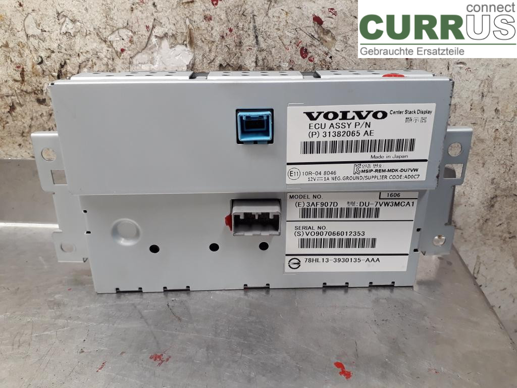 VOLVO V60 14-18 Monitor 36011463 D4204T14