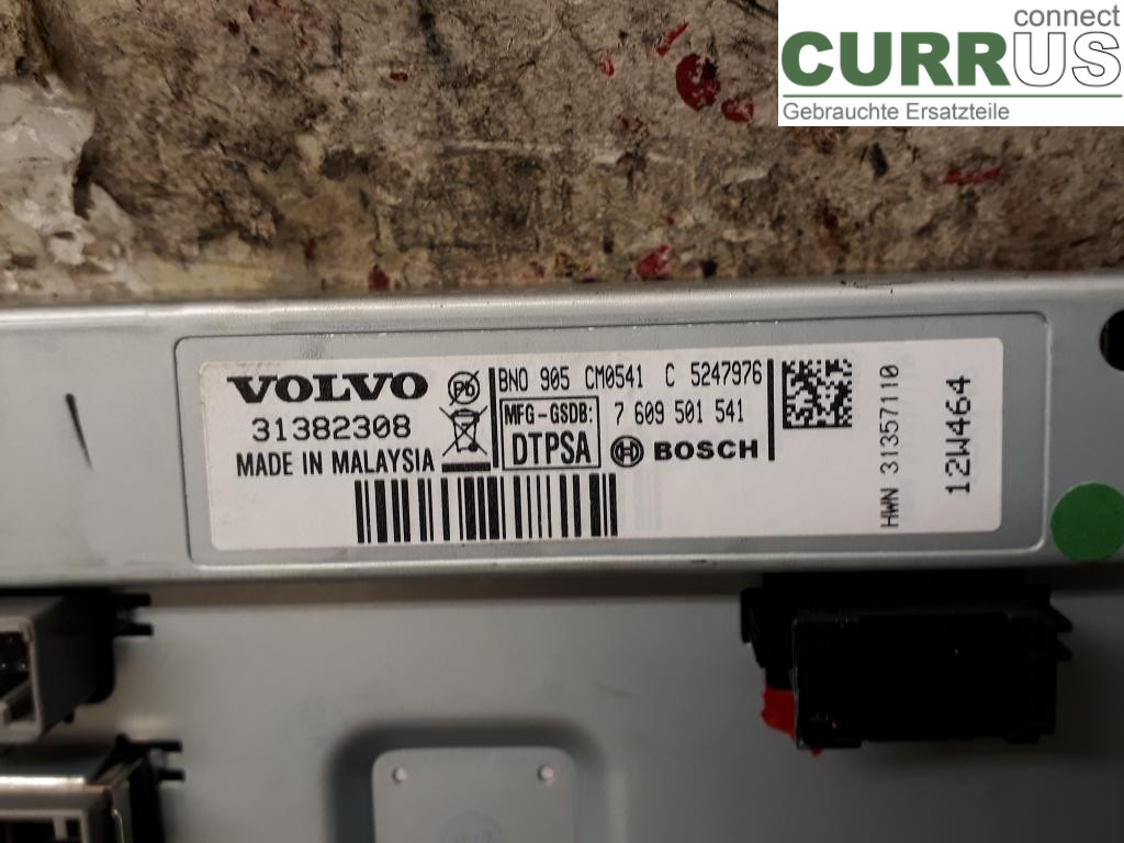 VOLVO V40  12-19 Monitor 36001985 D4162T