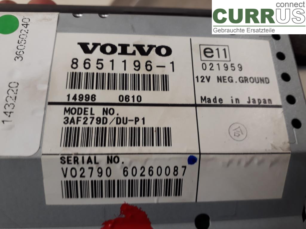 VOLVO C70     06-10 Moniteur 36050240 B5254T3