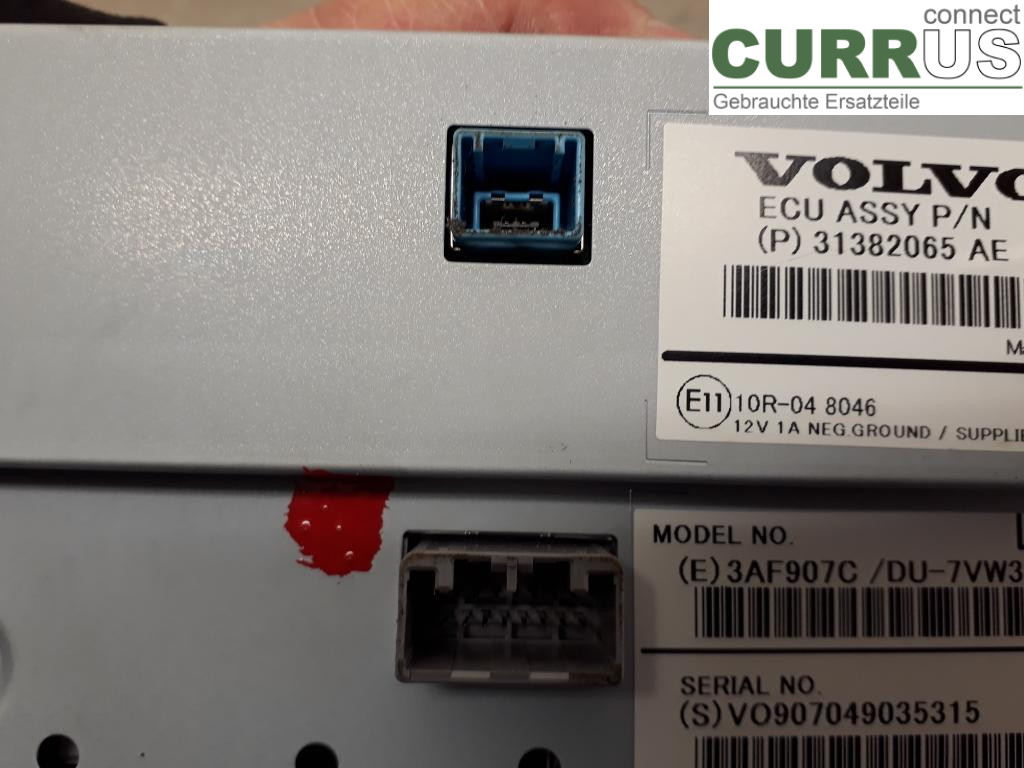 VOLVO V60 14-18 Monitor 36011463 D5244T12