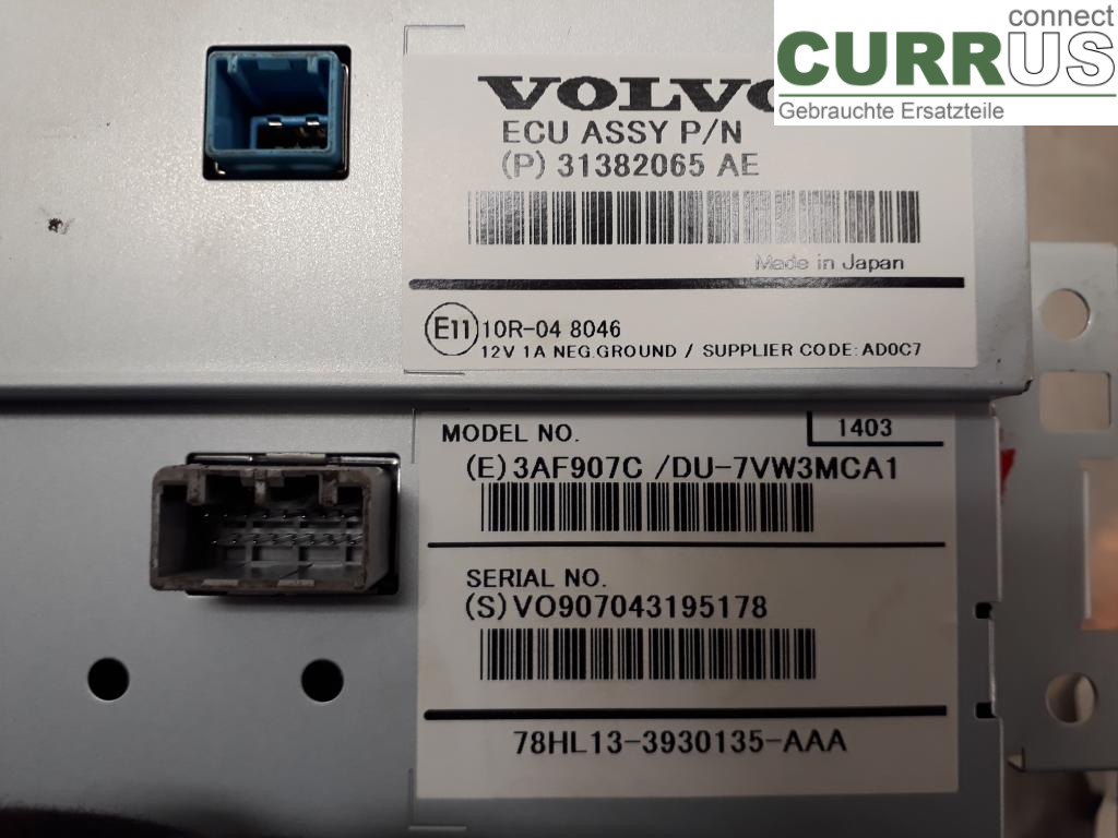 VOLVO XC60 14-17 Monitor 36011463 D5244T12