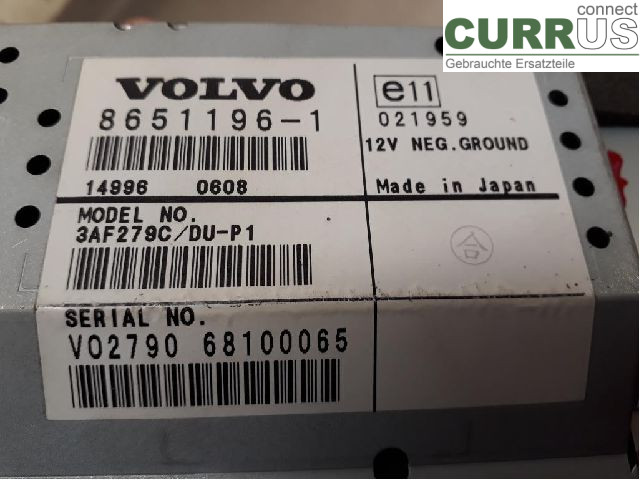 VOLVO C70     06-10 Moniteur 36050240 D5244T8