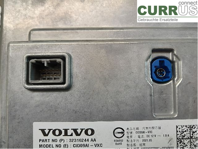 VOLVO V60  19- Monitor 36013018 D420T8