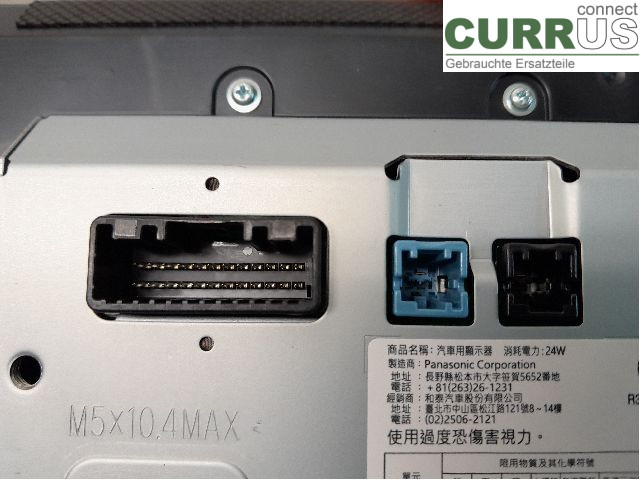 LEXUS RC 15- Monitor 86110-24140 2AR-FSE
