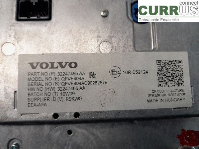 VOLVO V60  19- Monitor 36010560 D4204T14