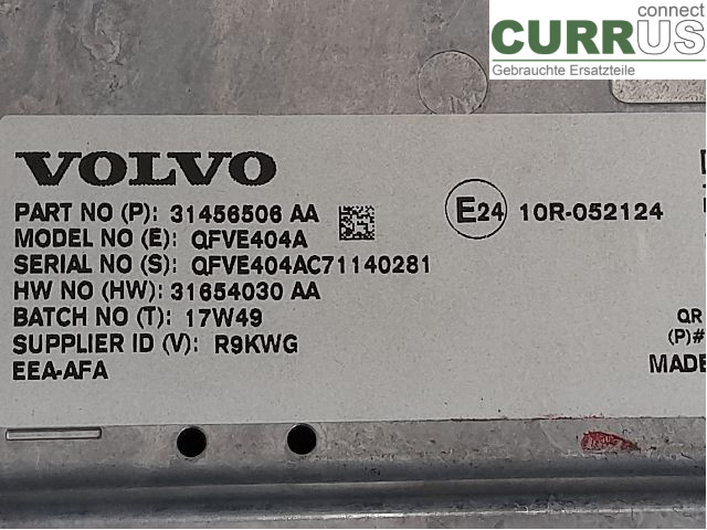VOLVO V90 CROSS COUNTRY 17- Monitor 36010873 D4204T23