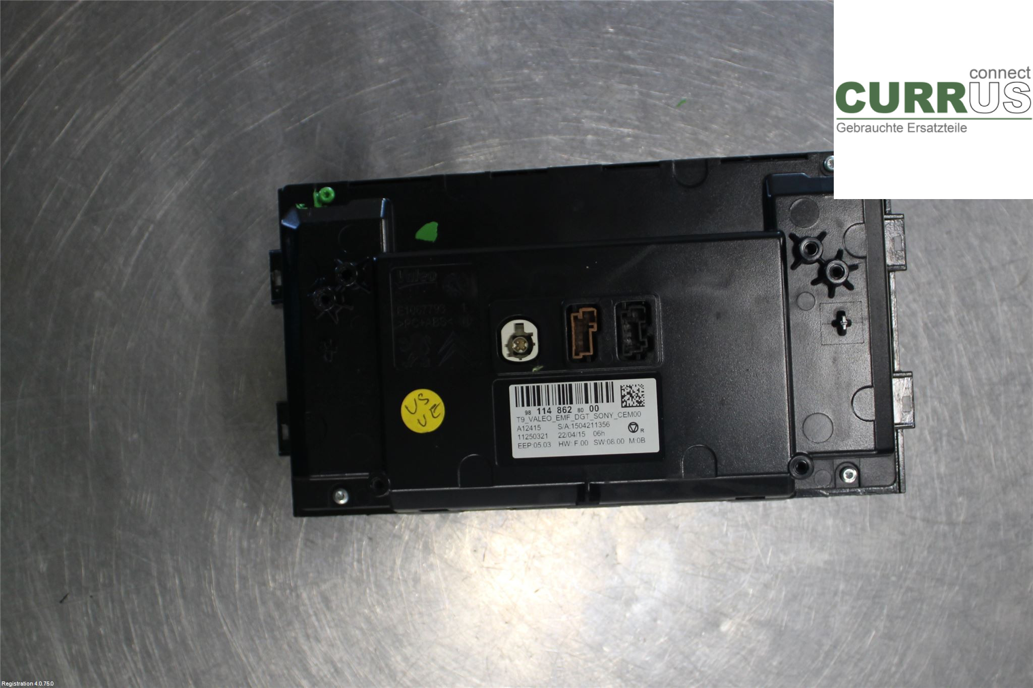 PEUGEOT 308  14-21 Monitor 9811486280 1.6L BHZ