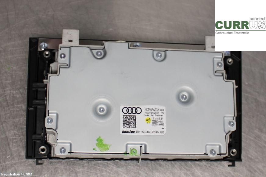 AUDI A6 F2/C8  19- Monitor 4K0919603M DTPA