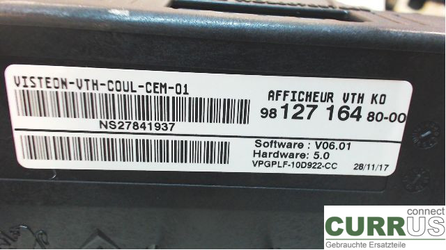 TOYOTA PROACE II  16- Monitor  3WZ-HV